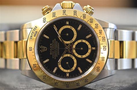 rolex daytona acciaio e oro movimento zenith ref. 16523|Rolex 16523: Cosmograph Daytona con movimento Zenith.